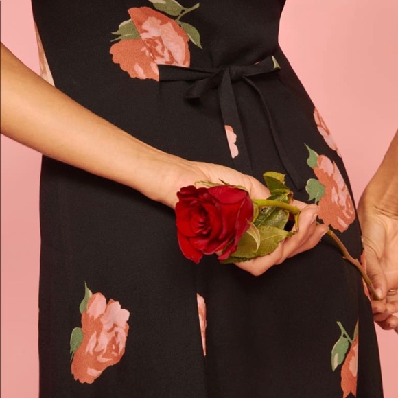 NWT Reformation Britt floral midi dress - Picture 2 of 4